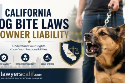 California Dog Bite Laws & Owner Liability