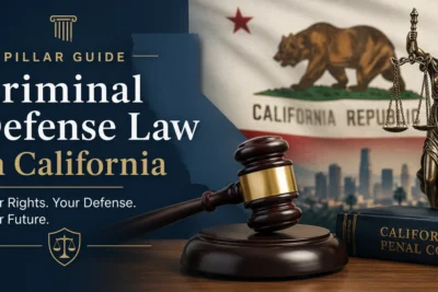 Criminal Defense Law in California