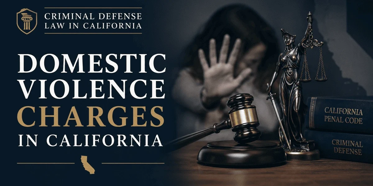 Domestic Violence Charges in California