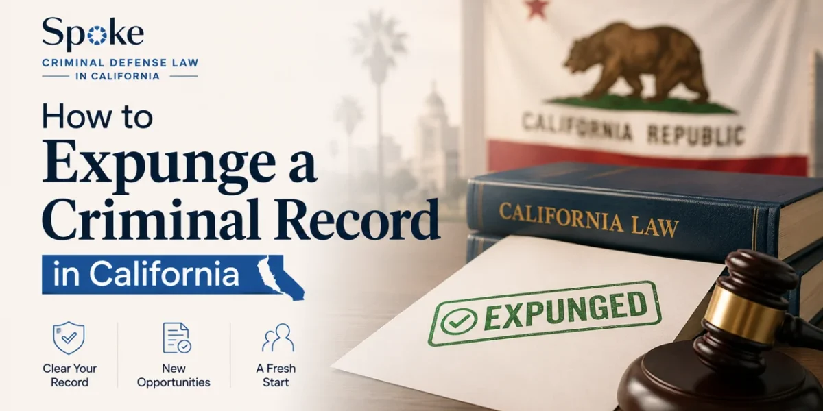 How to Expunge a Criminal Record in California