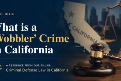 What is a ‘Wobbler’ Crime in California