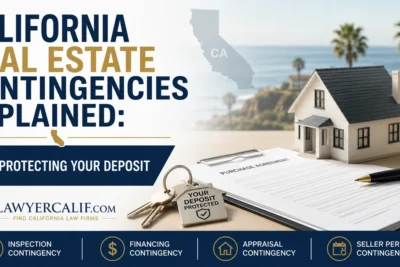 California Real Estate Contingencies Explained