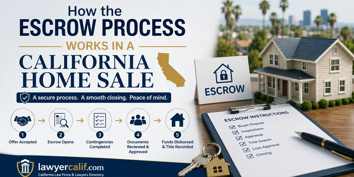 How the Escrow Process Works in a California Home Sale