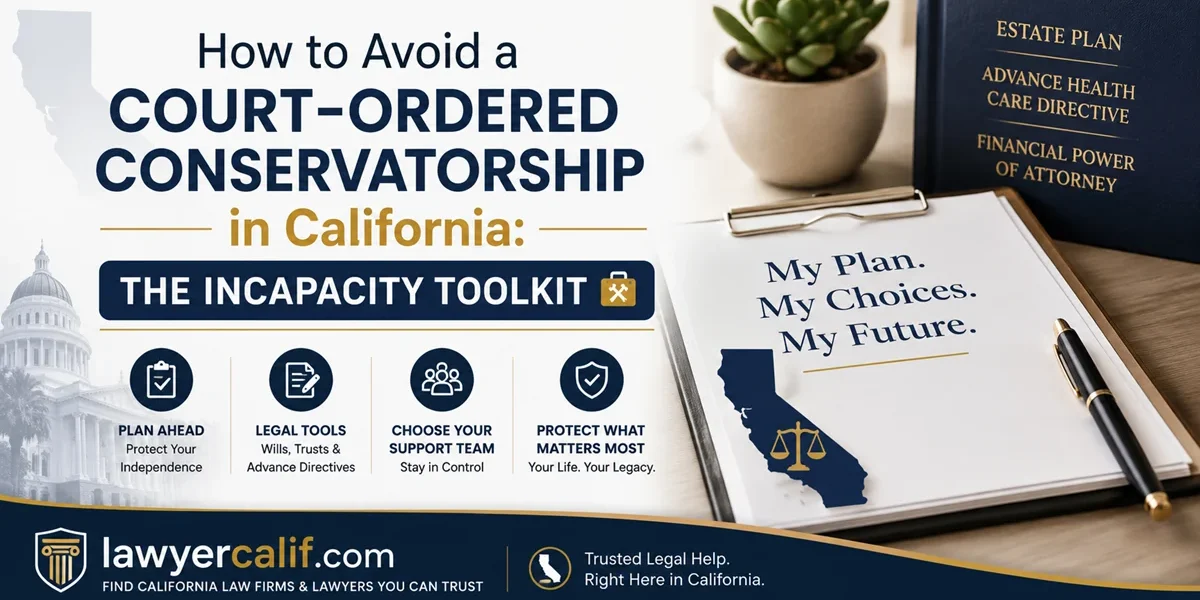 How to Avoid a Court-Ordered Conservatorship in California