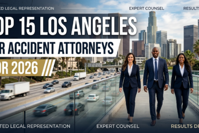 Elite 15 Los Angeles Car Accident Lawyers: Get Your Maximum Settlement